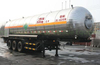 Carbon dioxide liquid CO2 LCO2 Tanker Tank Semitrailer