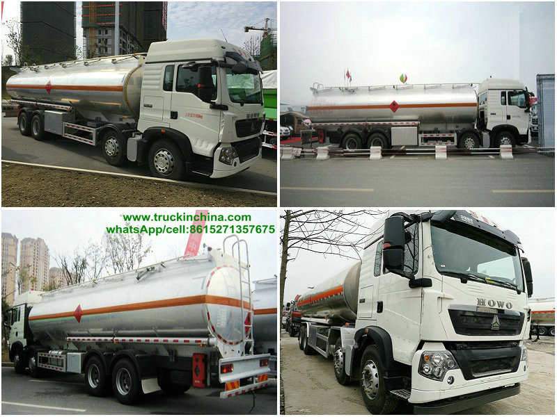 HOWO Aluminum fuel truck ---15T-SINOTRUK HOWO 8x4 Fuel Tank.jpg