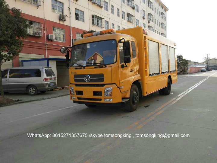 DFAC truck mounted generator-300KW-Kingrun