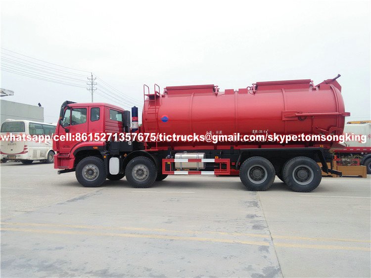  sinotruk sludge transportation trucks hot sale 