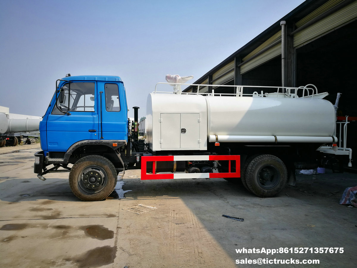 water tank lorry Fire fighting truck 1200Gallon export to YANGON,MYANMAR