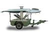  Military Mobile Cooking Kitchen Trailer 