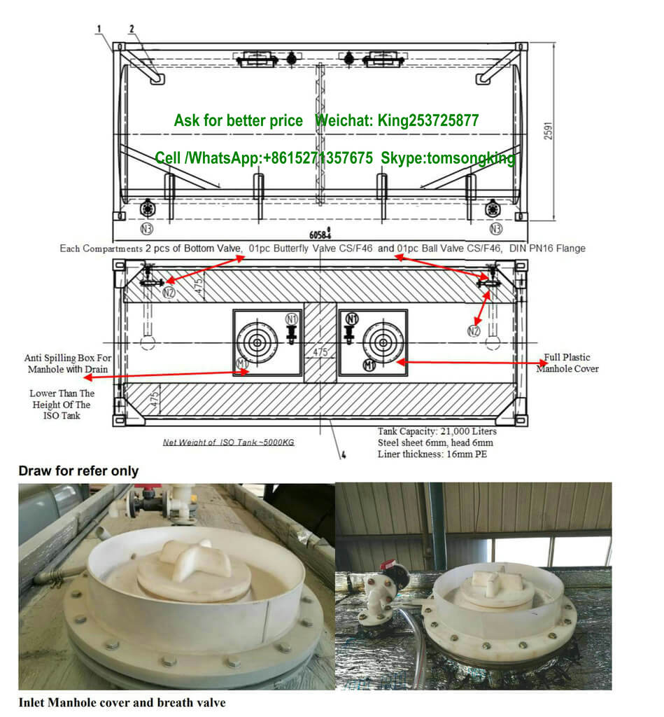 20 FT Tank Container PE Lined Tank_03