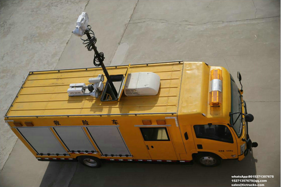 ISUZU Thermal multifunctional rescue vehicles 700P export price