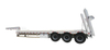  60Ton 13m Low Bed Trailer Customizing with Hydraulic Ramp