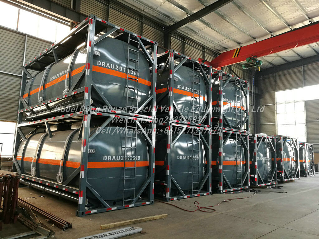 ISOTANK Sodium Hypochlorite-12m3- Tank Container Lined PE