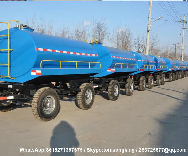 Drawbar Dolly water tank full trailer customizing