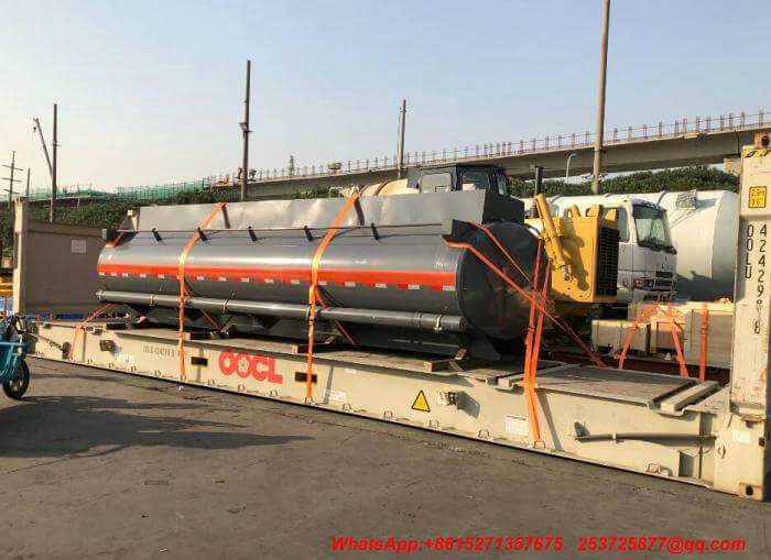 Hydrochloric Acid Tank For Truck Mounted Export 
