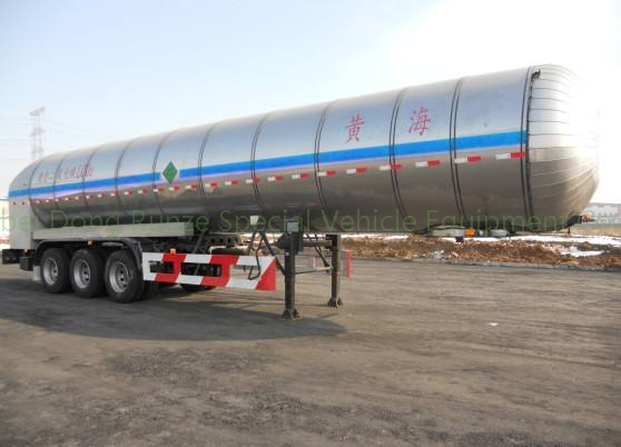 Carbon dioxide liquid CO2 LCO2 Tanker Tank Semitrailer