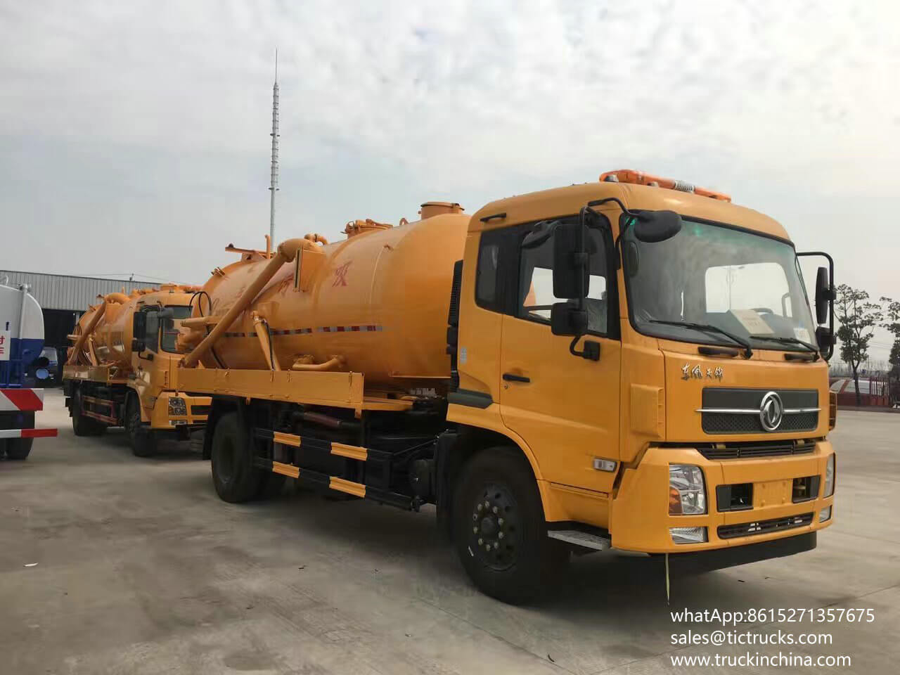 septik truck,sewage tanker-10T Cesspool Emptying Truck Sewa.jpg