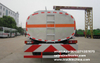 Dongfeng 4x2 Stainless Steel Ammonium Nitrate Solution Transport vehicle 50mm PUF Insulated