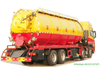 DRZ high pressure jetting combined vacuum tanker - 18000Liters +2000Liters 