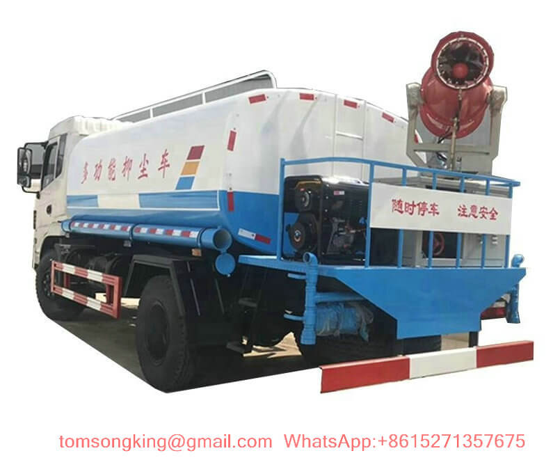 Vehicle Mounted Dust Suppression Unit Dust Control Water Sprayer Euro 3,Euro 5