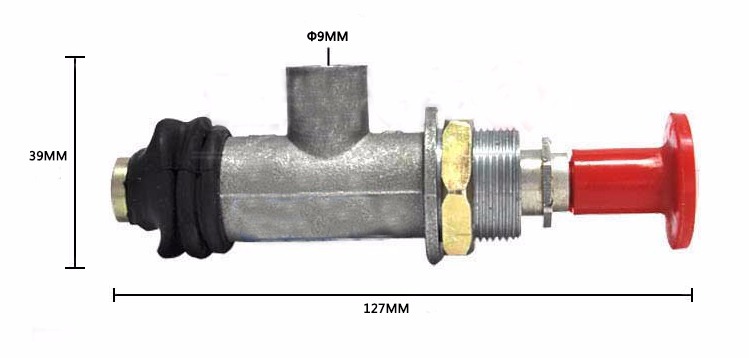 Hand brake valve-08-PTO switch