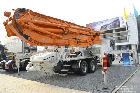 ZLJ5339THB zoomlion truck-mounted concrete pump