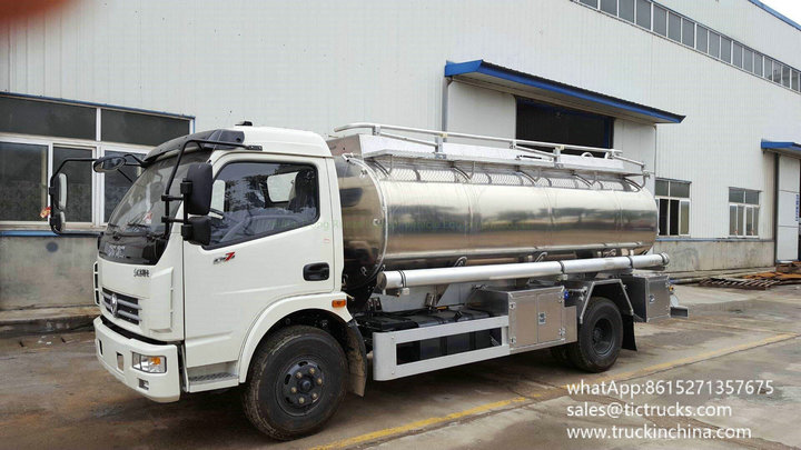 5250 Liters aluminium alloy petrol Refuel vehicle 