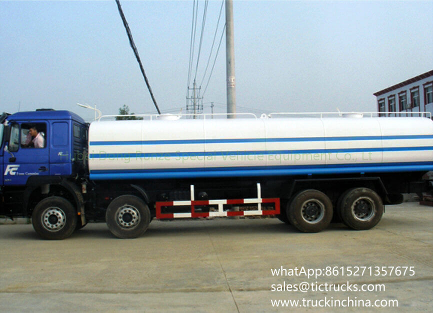  F2000 Shacman water Tanker Vehicle 28000L-30000L/5000 -6000gallon