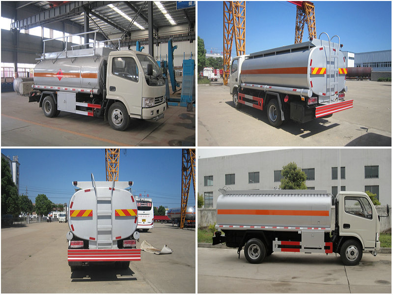 Dongfeng 4x2 RHD Fuel Tanker Truck Capacity 6CBM/6000L