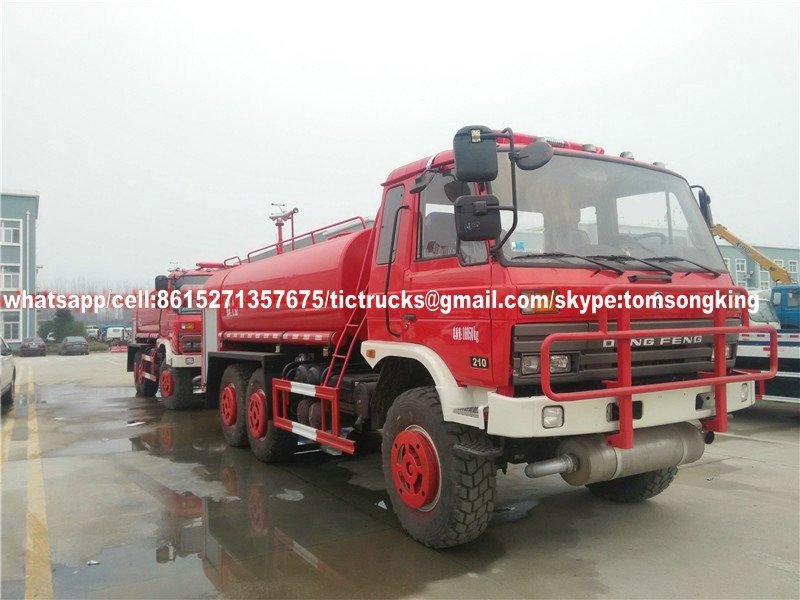 All Wheel Drive Water Fire Fighting Truck 6x6 Customizing Hubei Dong