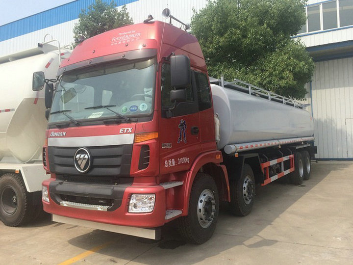 FOTON Aluminium Alloy Fuel Delivery Truck For Diesel oil Transportation 35000 Litres ( 9200 Gallons)