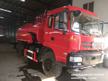Dongfeng off Road 6x6 All Wheel Drive Water Truck with Fire Pump 