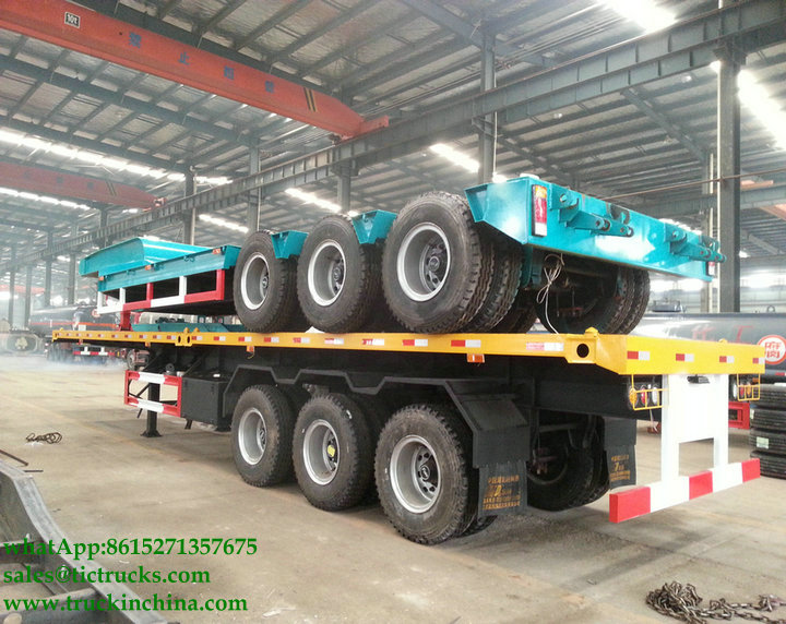 CONTAINER SEMI-TRAILER,LOW BED TRAILER export to ZAMBIA CIF DAR ES SALAAM price 