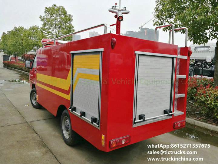 Portable pump fire fighting truck 1000L
