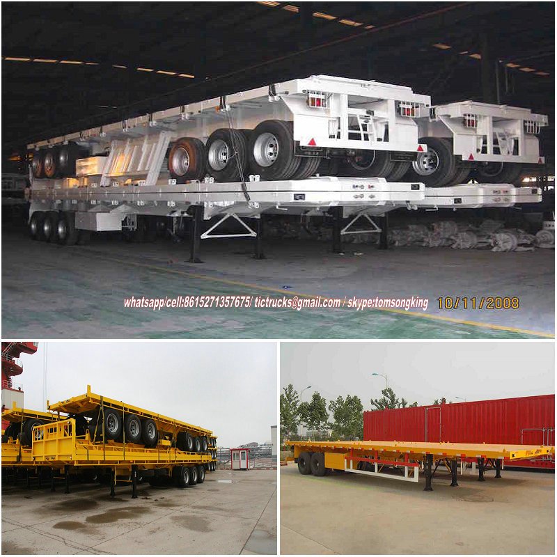 Flatbed Container Trailer specification