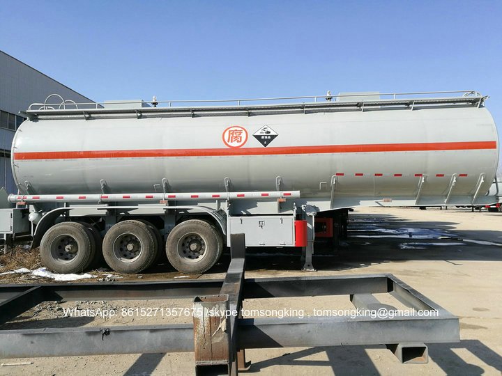 Acetic Acid tank trailer-28000 Liters