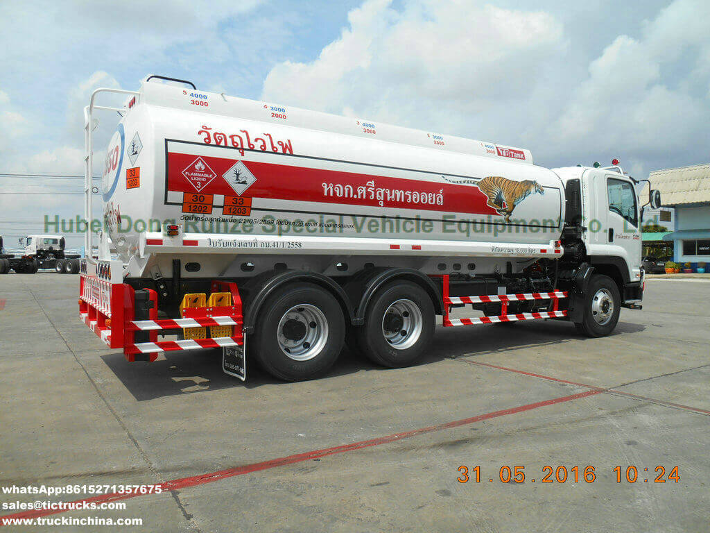 ISUZU 22000L ISUZU gasoline delivery vehicles