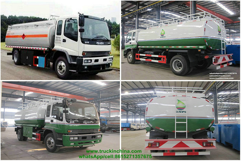 DRZ5160GYYQ ISUZU FVR Refuelling Truck 18000L for sale 