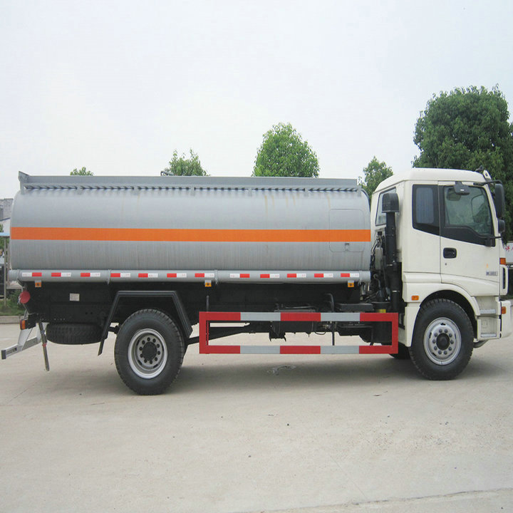 FOTON Fuel Delivery Truck With Stainless Steel Tank PTO Fuel Pump 12CBM