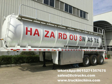 tri axles Cesspit tanker trailers and Vacuum Tank trailer 25m3
