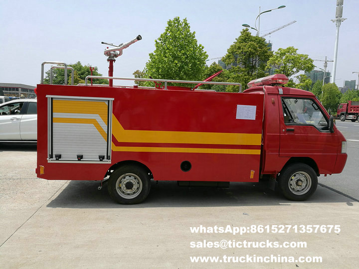 small Fire Fast (Quick) Attack Fire Truck export to TEMA CIF price