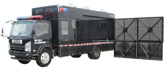 ISUZU Anti Riot Mobile Police Barrier Spreading Vehicle Customizing
