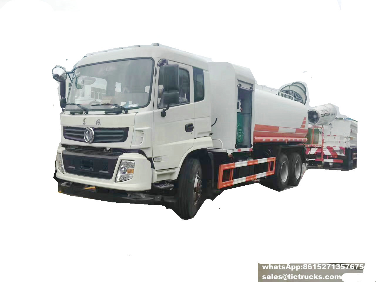 15000L DONGFENG 10 wheels Muti-function Dust Control water Truck