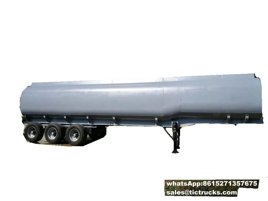 3 BPW axles Air Bag Suspension 42000L Oil Fuel Tanker Tank Trailer 