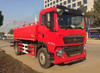 HOWO Water Truck 4x4 / 4x2 with Fire Pump 9 - 12 M3 Tank