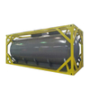 20FT ISO Tank Container 18 -21CBM HCl (max 35%), NaOH (max 50%), NaCLO (max 10%)