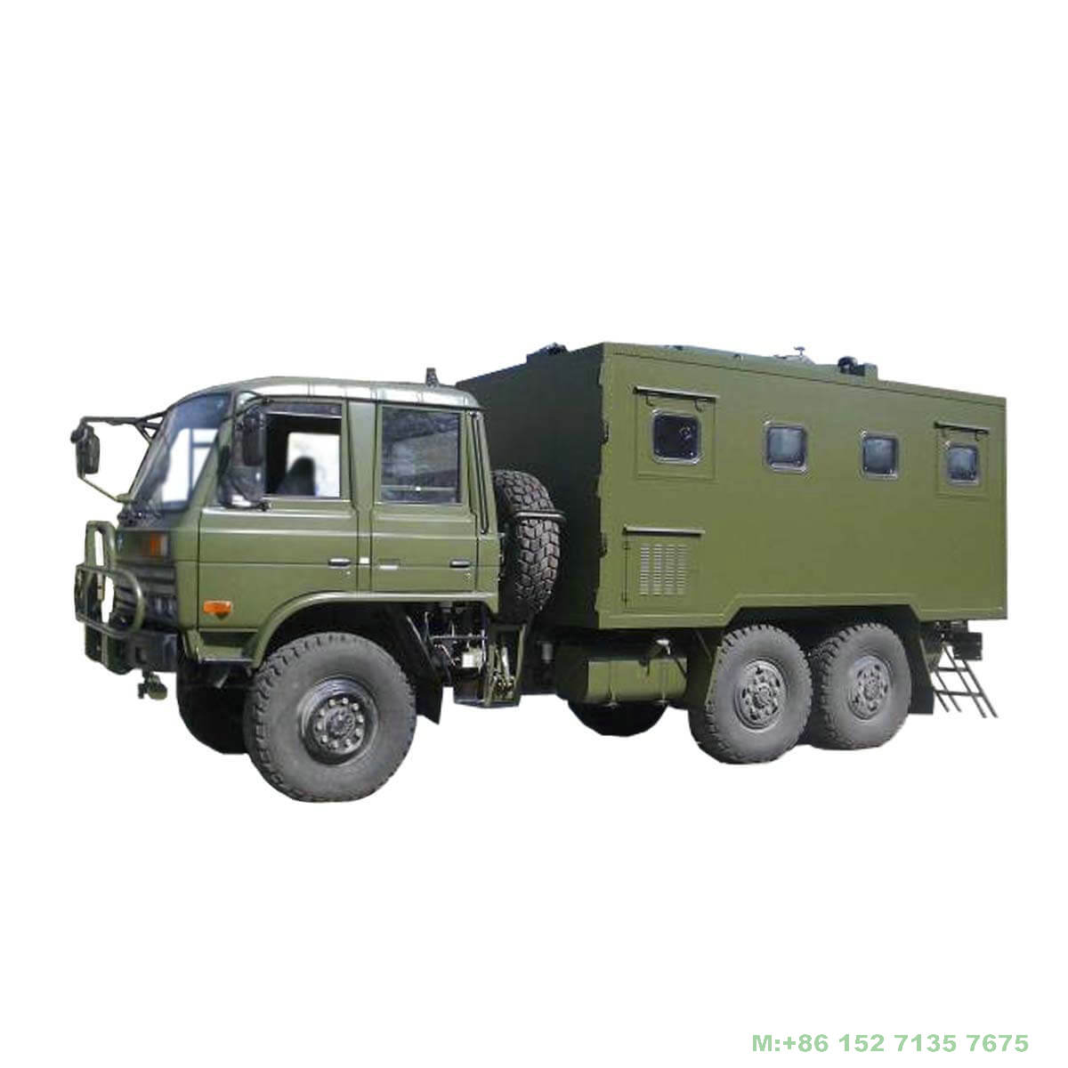 Dongfeng 6x6 Offroad Mobile Showers Vehicle