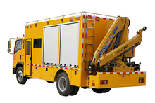 HOWO Emergency Rescue Vehicle with Crane For Engineering