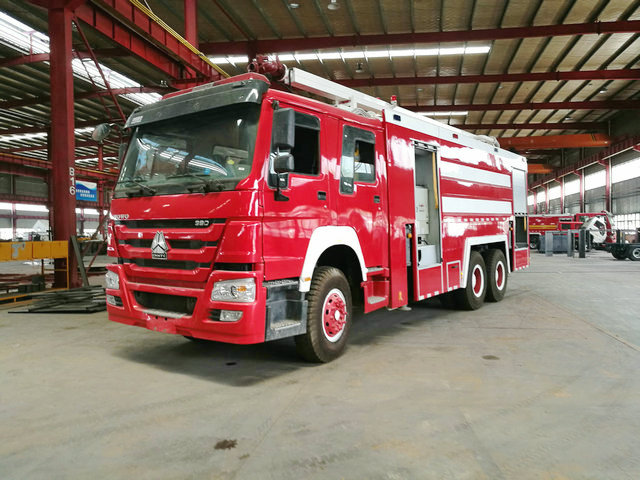 HOWO high jetting water tower-48T-fire truck