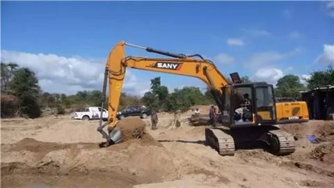 SANY hydraulic cylinder excavator CRAWLER EXCAVATOR SY215C export to TANZANIA CIF DAR ES SALAAM price 