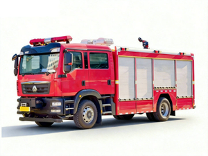 HOWO TX 4x2 CAFS Fire Fighting Truck 4000L Water + 2000L Foam 