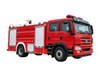 HOWO 6000L Water Tank Fire Trucks 