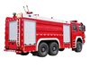  Shacman 6x6 Foam Fire Fighting Trucks 8000L Water + 4000L Foam 