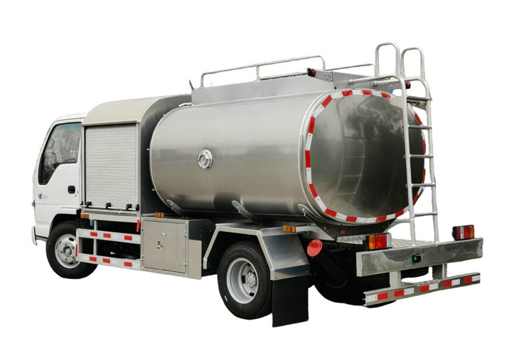 ISUZU 600P Aircraft Refueling Aluminum Tanker Jet Oil Refueling Truck with Helicopter Fuel Dispenser 