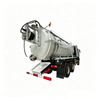 SHACMAN 6x6 Offroad Truck Combined Sewer Jetting Vacuum Cesspit Emptier Septic Sewage 10KL, Cleaning 6KL 
