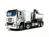 Isuzu Combination Sewer Vacuum Jetter Truck 10KL Sewage+2KL Clean Water 