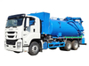 Isuzu Combined Vacuum High Pressure Jetting Tanker Truck 14KL Sewage+4KL Clean Water 